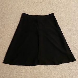 High Waisted A-Line black Vince Camuto Skirt